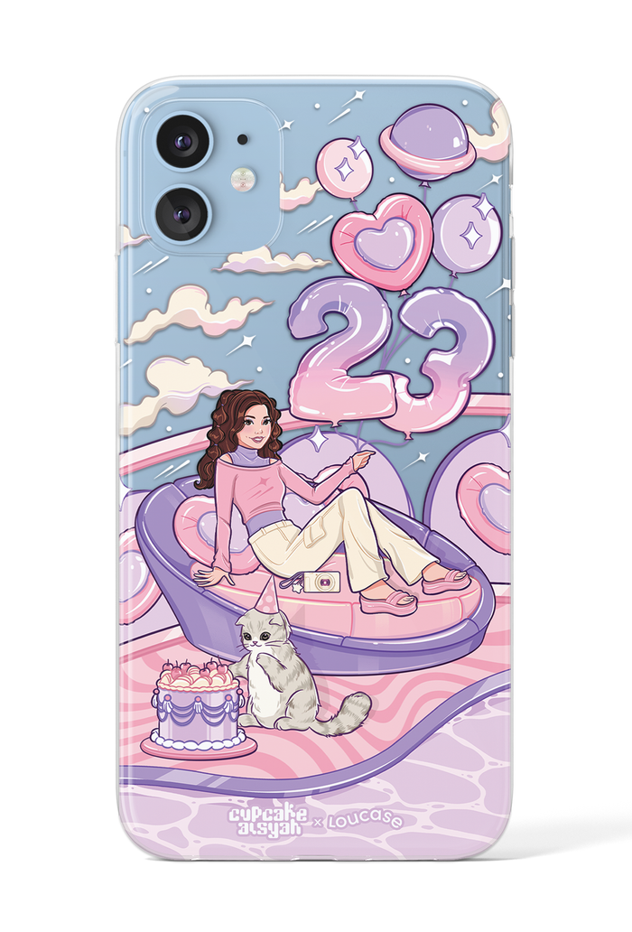 Birthday Behaviour - KLEARLUX™ Limited Edition Cupcake Aisyah x Loucase 3.0 Phone Case | LOUCASE