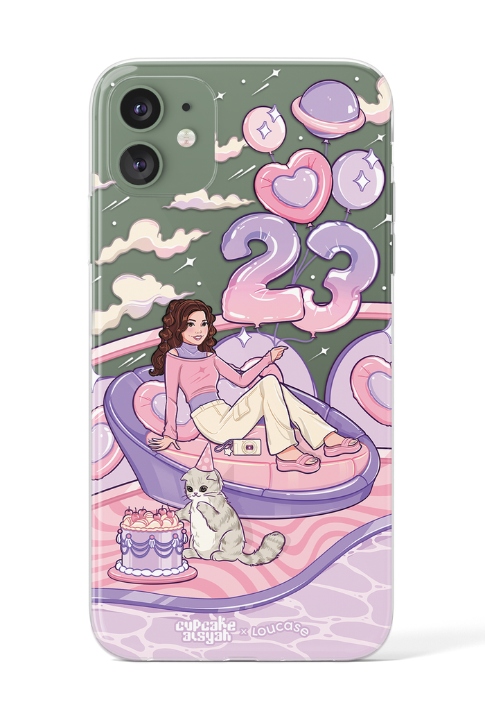 Birthday Behaviour - KLEARLUX™ Limited Edition Cupcake Aisyah x Loucase 3.0 Phone Case | LOUCASE