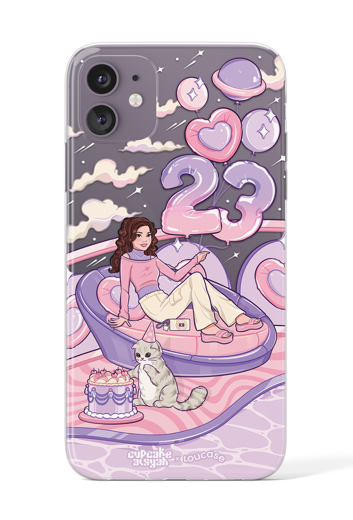 Birthday Behaviour - KLEARLUX™ Limited Edition Cupcake Aisyah x Loucase 3.0 Phone Case | LOUCASE