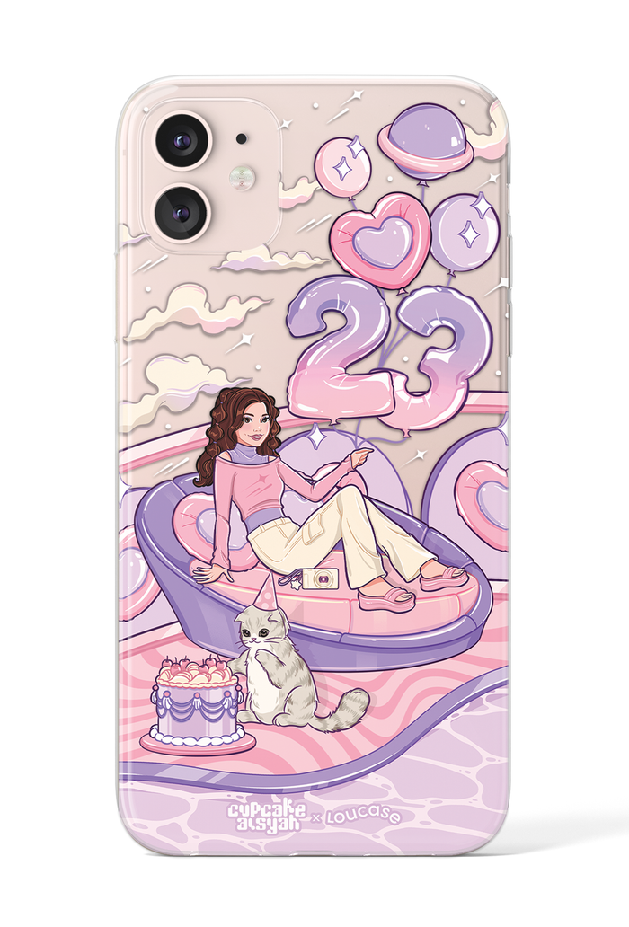 Birthday Behaviour - KLEARLUX™ Limited Edition Cupcake Aisyah x Loucase 3.0 Phone Case | LOUCASE