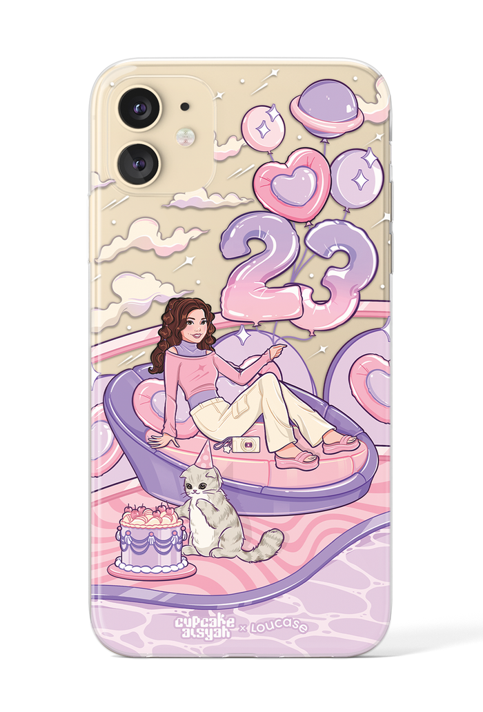 Birthday Behaviour - KLEARLUX™ Limited Edition Cupcake Aisyah x Loucase 3.0 Phone Case | LOUCASE