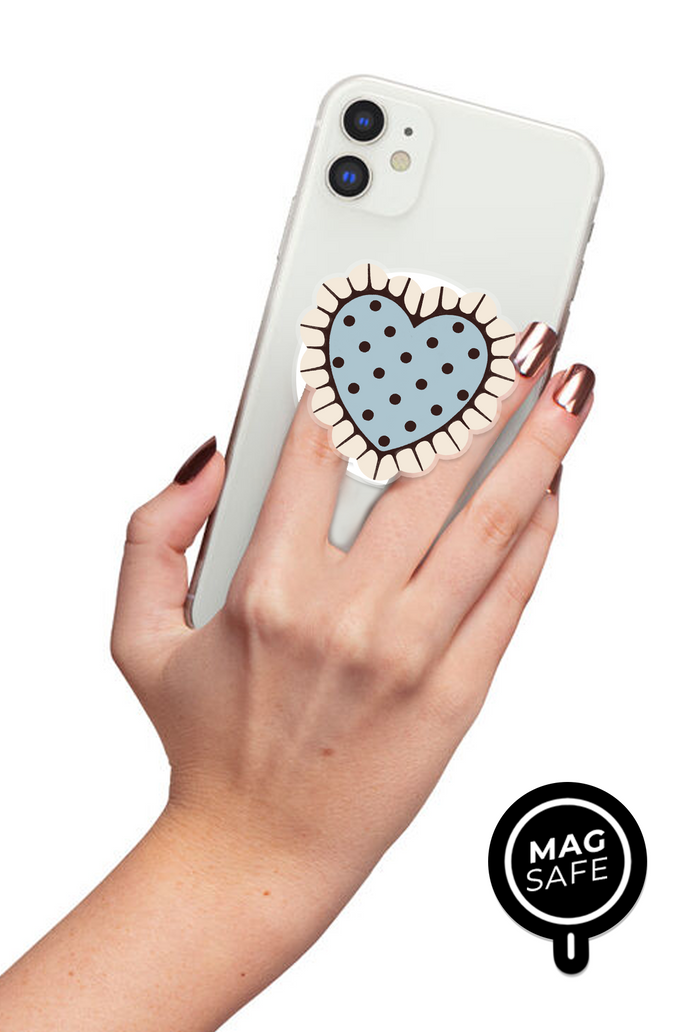 Blue Bonbon - GRIPUP™ MagSafe Special Edition Parfait Collection Phone Grip | LOUCASE