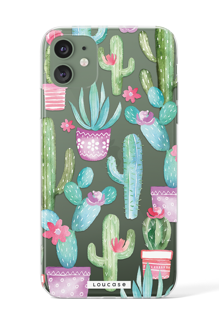 Cactipot KLEARLUX™ Phone Case | LOUCASE