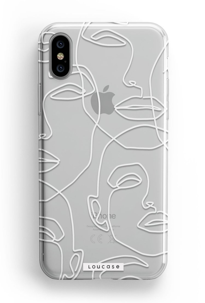 Fayce KLEARLUX™ Phone Case | LOUCASE