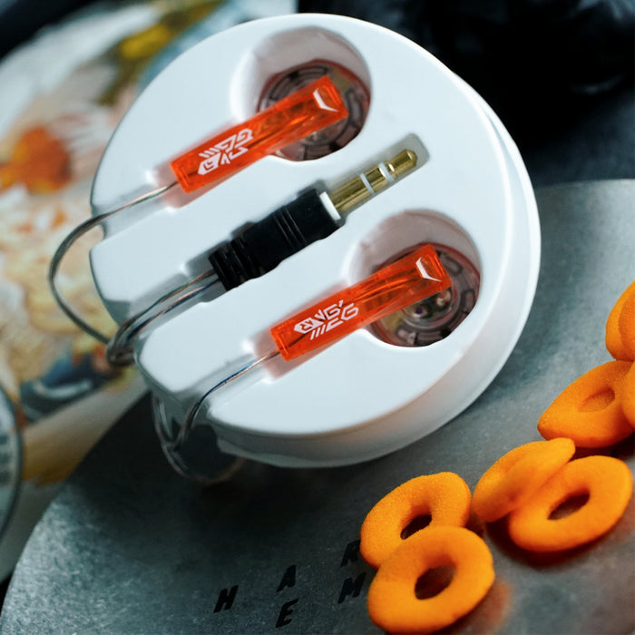 HE Zhuge Guo · Angel Edition Flat-Head Earbuds 15.4mm Large Diameter Dynamic Driver In-Ear Wired Headphones