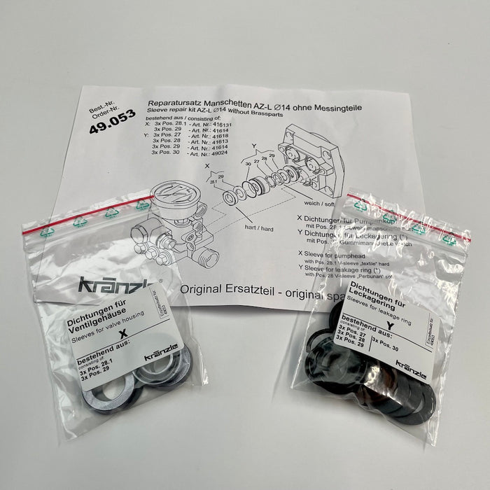 Kranzle | Kranzle Water Seal Kit | 14 MM | 49053 | 49053 | ECA Cleaning Ltd