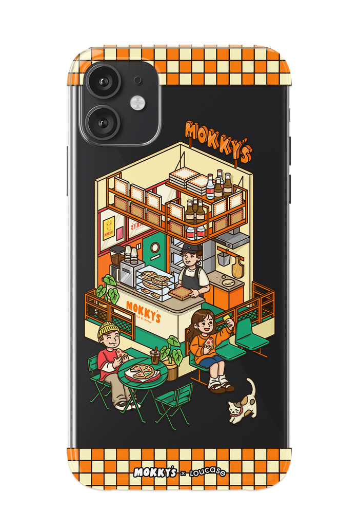 Mokky's Diner - KLEARLUX™ Limited Edition Mokky's x Loucase Phone Case | LOUCASE