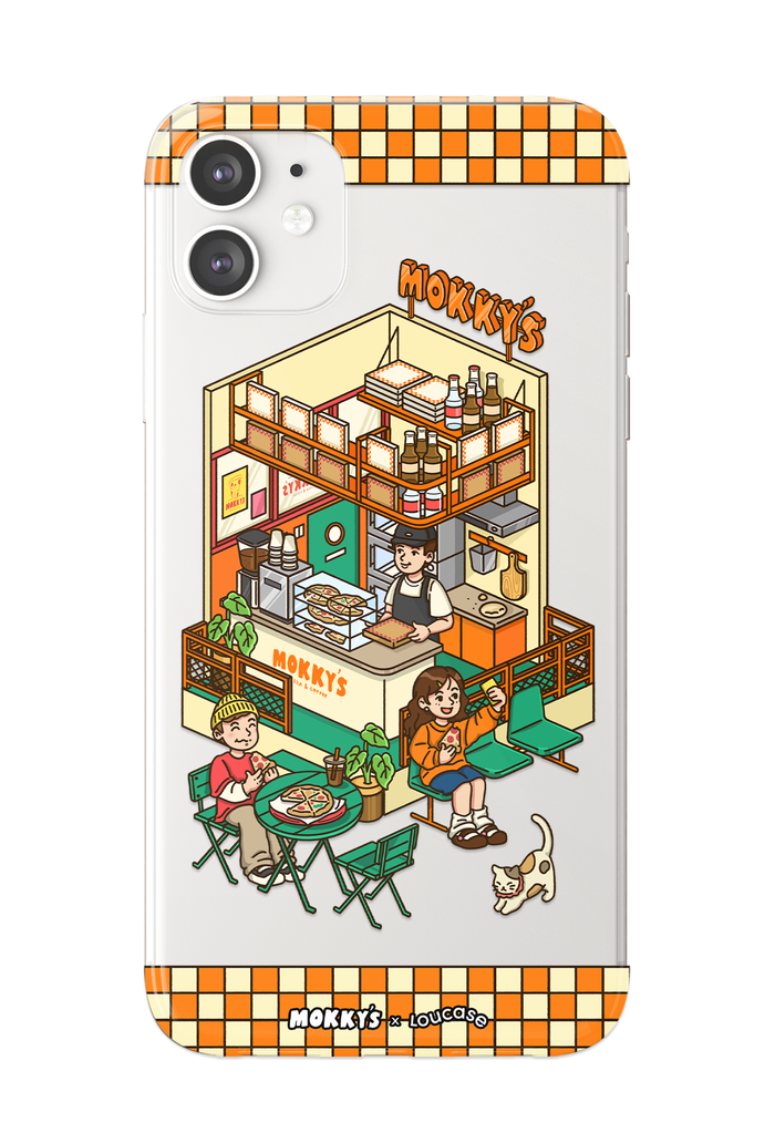Mokky's Diner - KLEARLUX™ Limited Edition Mokky's x Loucase Phone Case | LOUCASE