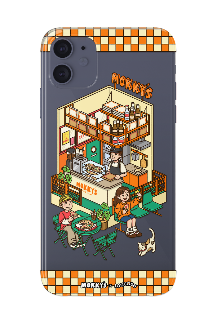 Mokky's Diner - KLEARLUX™ Limited Edition Mokky's x Loucase Phone Case | LOUCASE