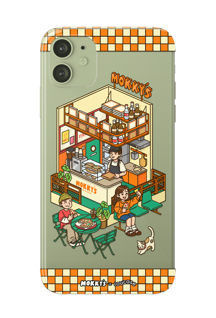 Mokky's Diner - KLEARLUX™ Limited Edition Mokky's x Loucase Phone Case | LOUCASE