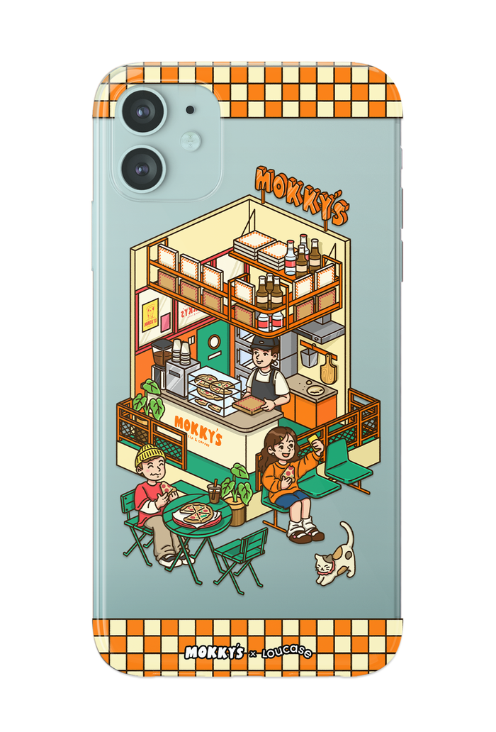 Mokky's Diner - KLEARLUX™ Limited Edition Mokky's x Loucase Phone Case | LOUCASE