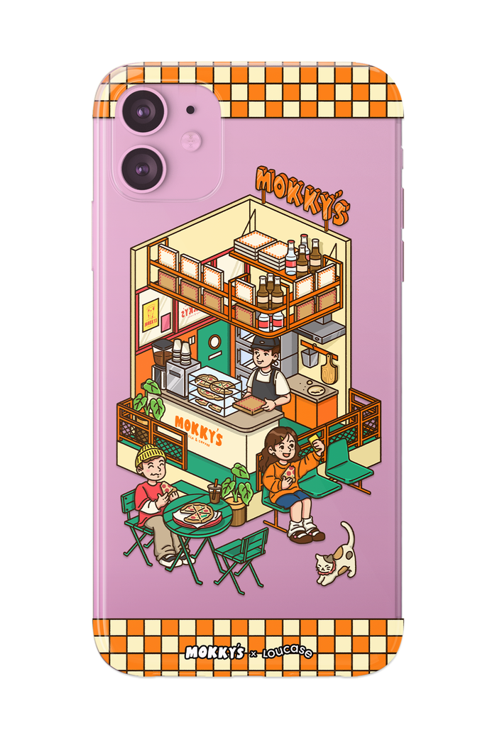 Mokky's Diner - KLEARLUX™ Limited Edition Mokky's x Loucase Phone Case | LOUCASE