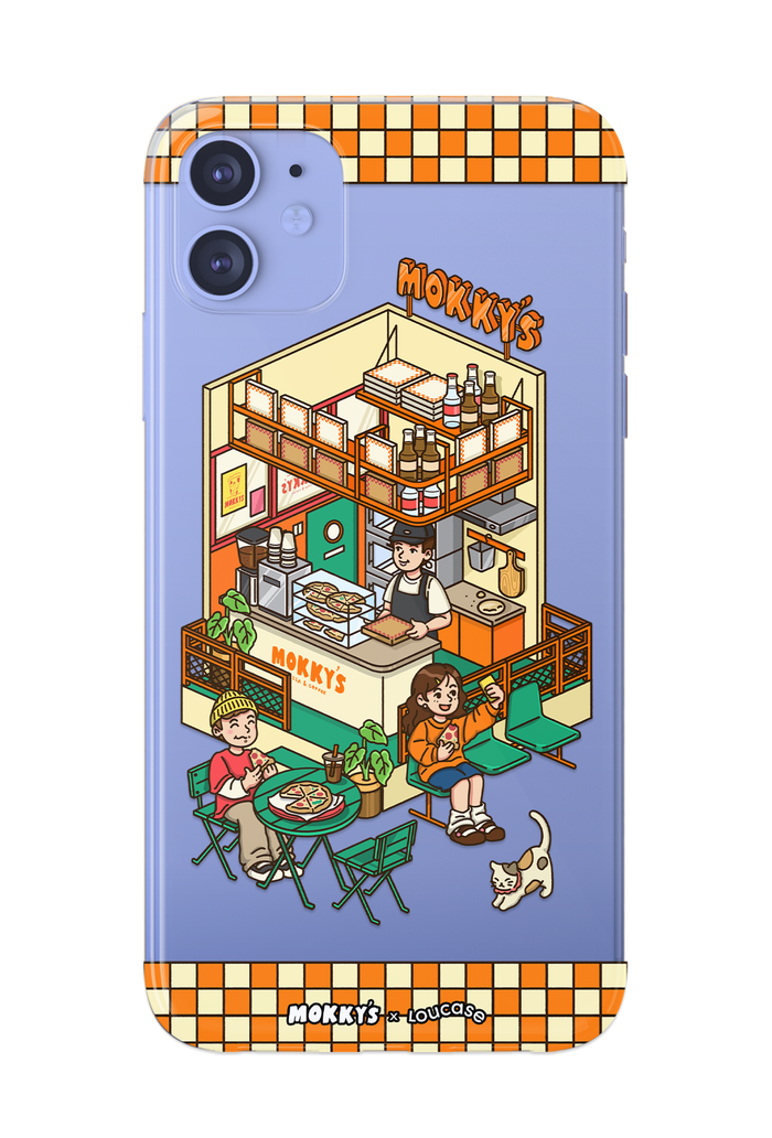 Mokky's Diner - KLEARLUX™ Limited Edition Mokky's x Loucase Phone Case | LOUCASE
