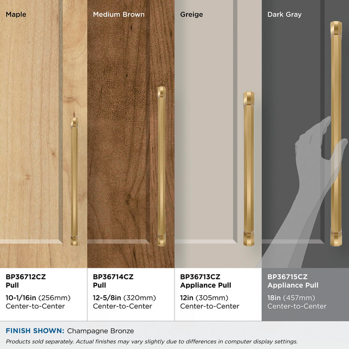 Open Box - Amerock BP36715CZ - Pulls Cabinet Hardware