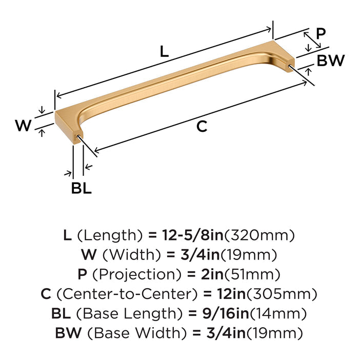 Open Box - Amerock BP37430CZ - Pulls Cabinet Hardware
