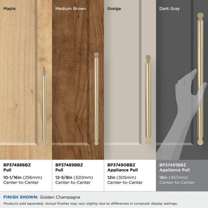Open Box - Amerock BP37491BBZ - Pulls Cabinet Hardware