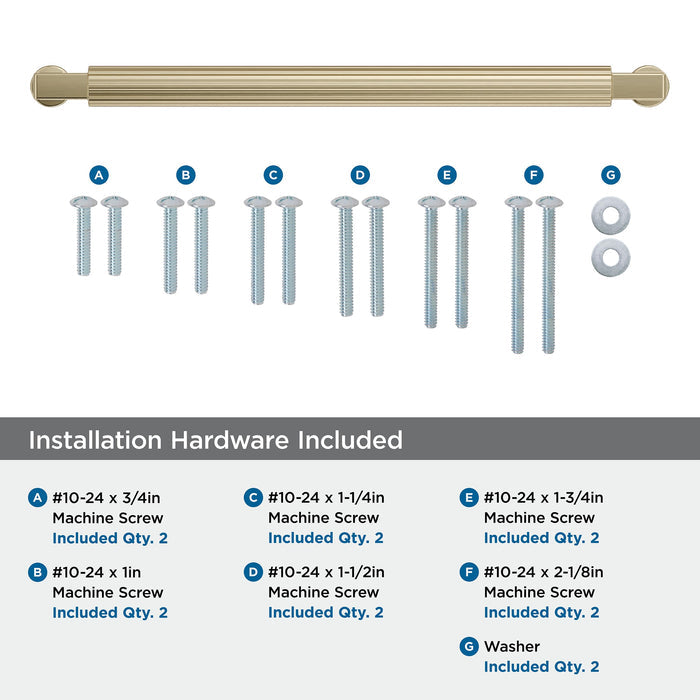 Open Box - Amerock BP37650BBZ - Pulls Cabinet Hardware