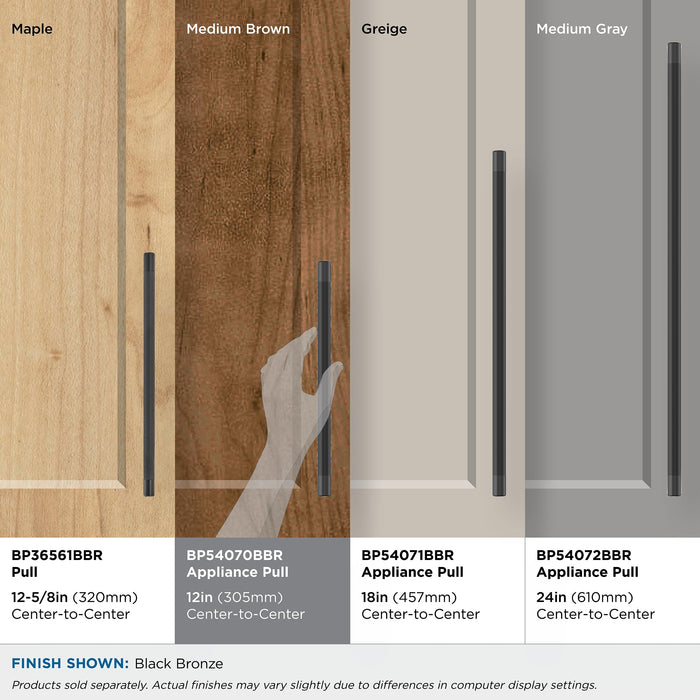 Open Box - Amerock BP54070BBR - Pulls Cabinet Hardware