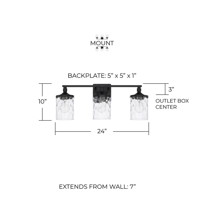 Open Box - Capital Lighting 128831MB-451 - Bathroom Fixtures Indoor Lighting