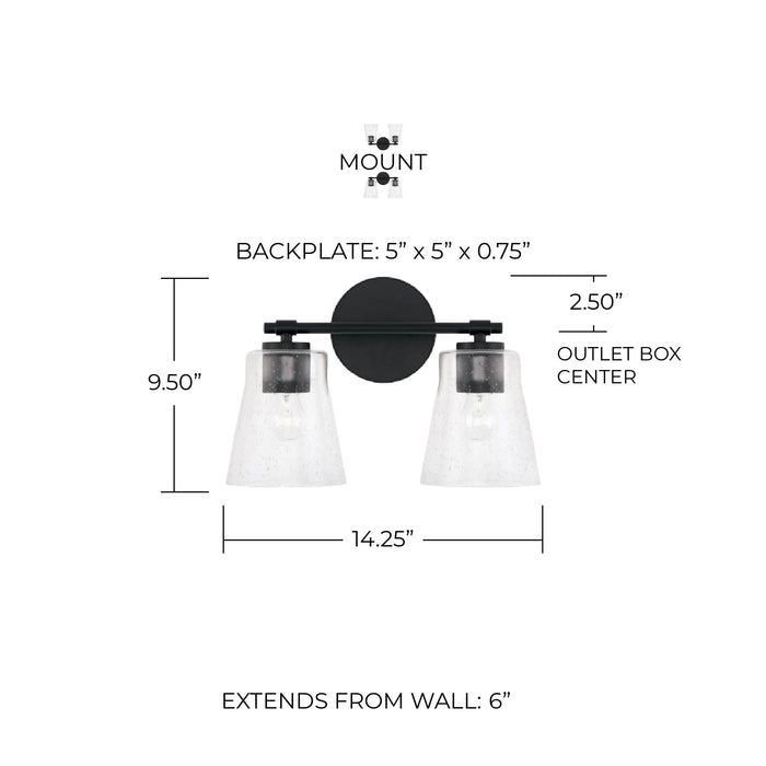 Open Box - Capital Lighting 146921BN-533 - Bathroom Fixtures Indoor Lighting