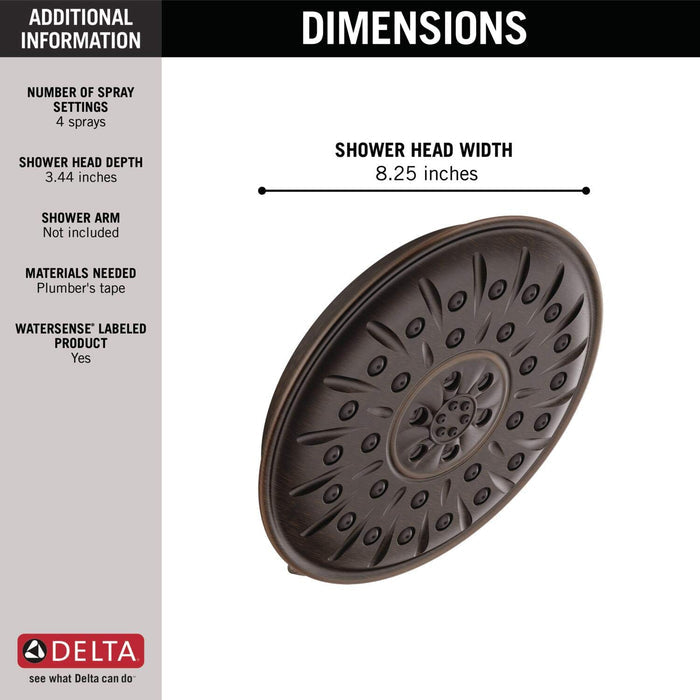 Open Box - Delta 52487-RB - Shower Heads Showers