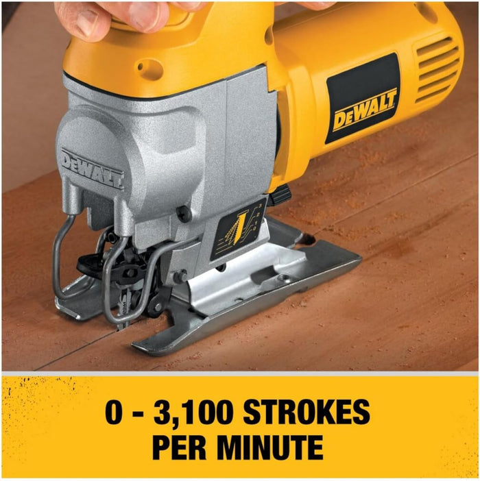 Open Box -  DEWALT DW317K 5.5 Amp Top Handle Jig Saw Kit