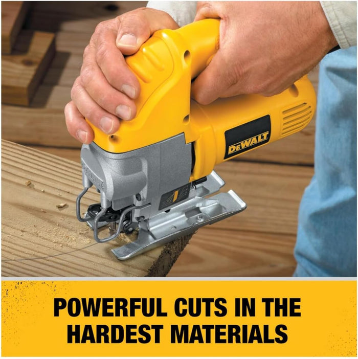 Open Box -  DEWALT DW317K 5.5 Amp Top Handle Jig Saw Kit