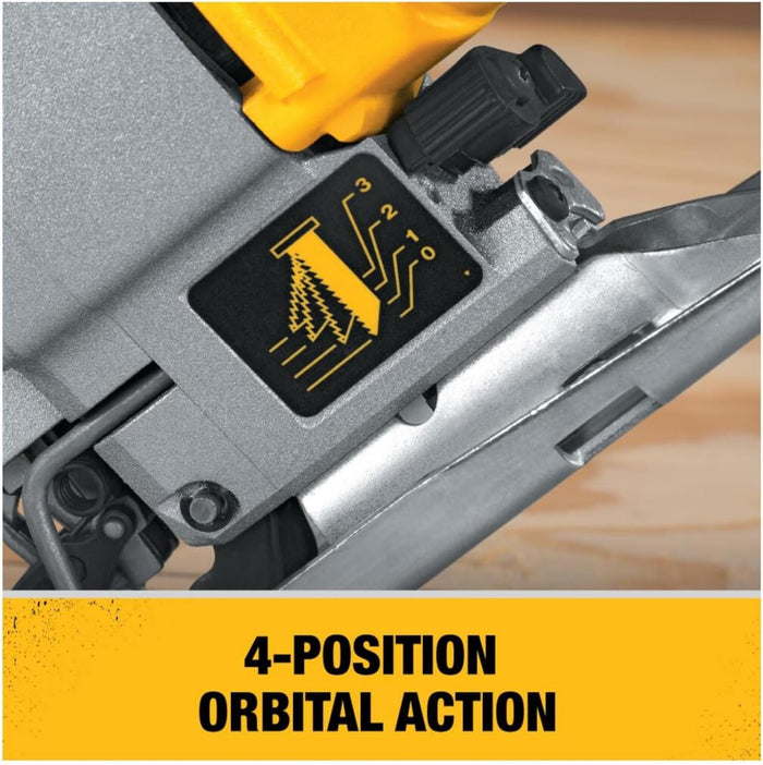 Open Box -  DEWALT DW317K 5.5 Amp Top Handle Jig Saw Kit