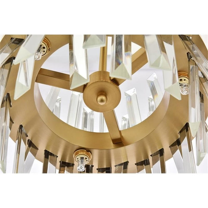 Open Box - Elegant Lighting 6200D12SG - Pendants Indoor Lighting