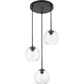 Open Box - Elegant Lighting LD2208BK - Pendants Indoor Lighting