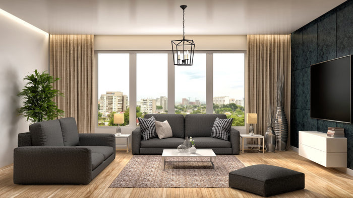 Open Box - Elegant Lighting LD6008D12S - Pendants Indoor Lighting