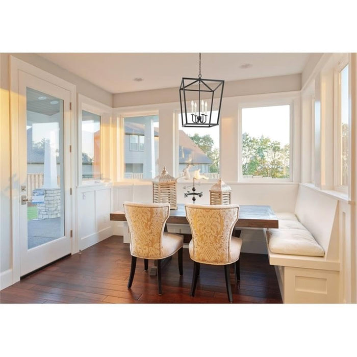 Open Box - Elegant Lighting LD6008D20BK - Chandeliers Indoor Lighting