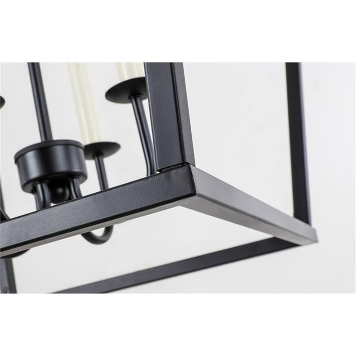 Open Box - Elegant Lighting LD6008D20BK - Chandeliers Indoor Lighting