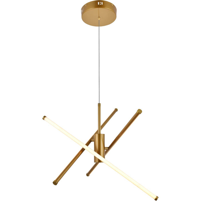 Open Box - Elegant Lighting LD9001D29BR - Chandeliers Indoor Lighting