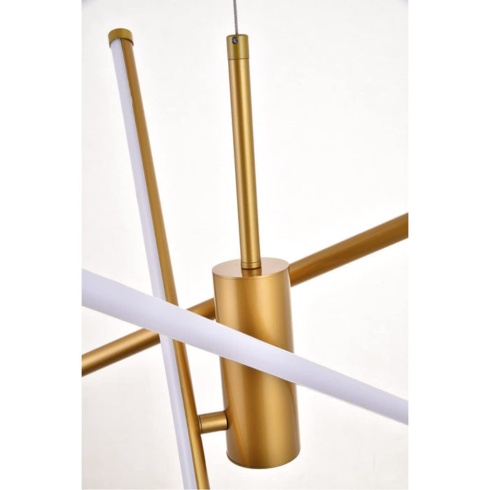 Open Box - Elegant Lighting LD9001D29BR - Chandeliers Indoor Lighting