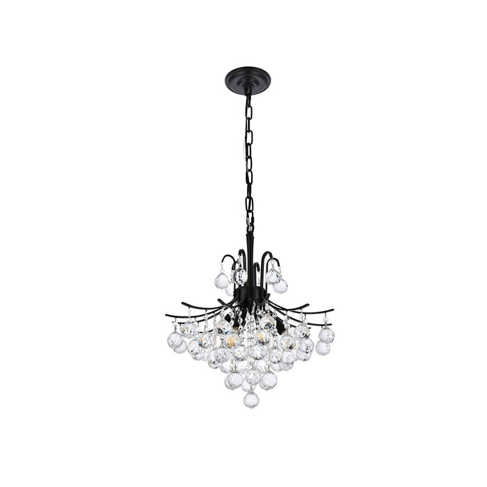 Open Box - Elegant Lighting V8000D16BK/RC - Pendants Indoor Lighting