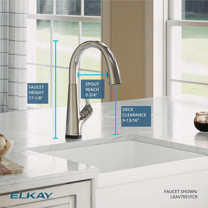Open Box - Elkay LKAV7051FCR - Kitchen Faucet