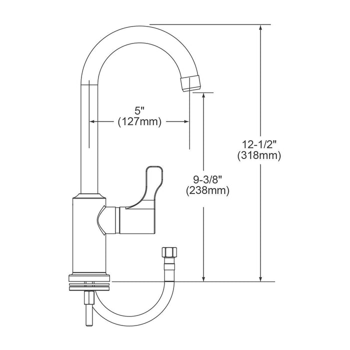 Open Box - Elkay LKD208513LC - Bar Faucet