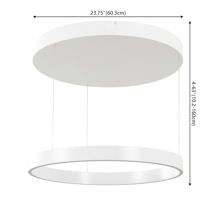 Open Box - JONATHAN Y Lighting JYL7151B - Pendants Indoor Lighting