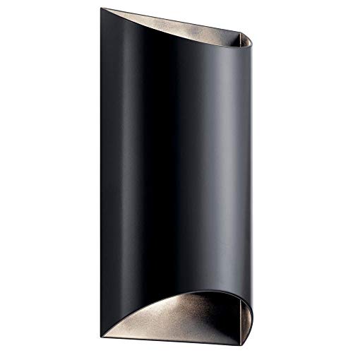 Open Box - Kichler 49279BKLED - Wall Sconces Outdoor Lighting
