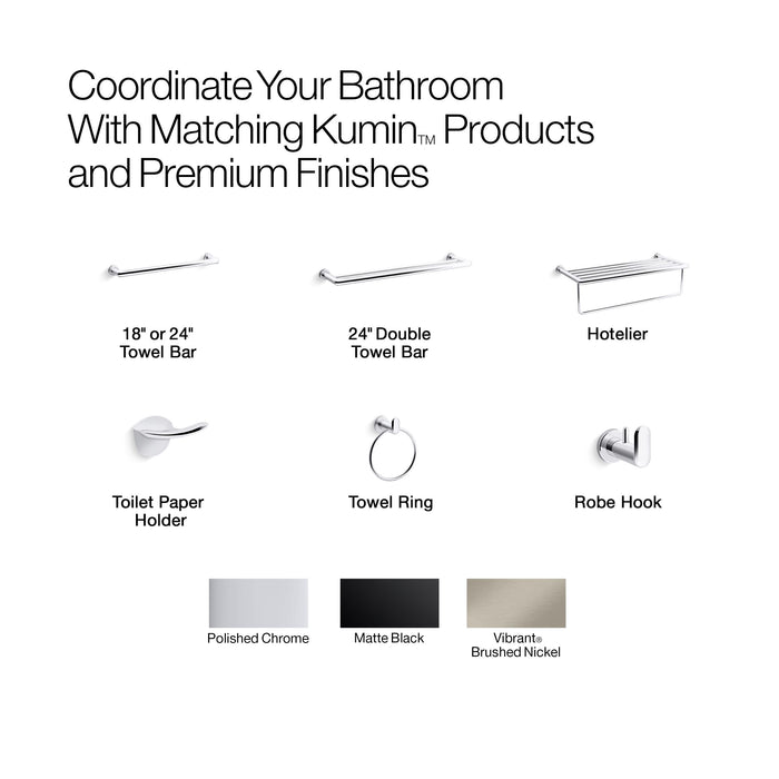 Open Box - Kohler K-24552-BL - Towel Rack Bathroom Hardware