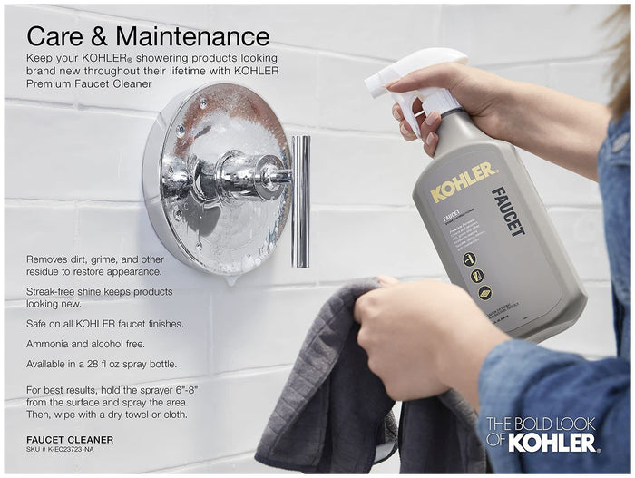 Open Box - Kohler K-98344-BL - Slide Bars Shower Accessories