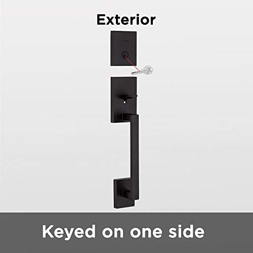 Open Box - Kwikset 818SCELIP-514S - Keyed Entry Handleset