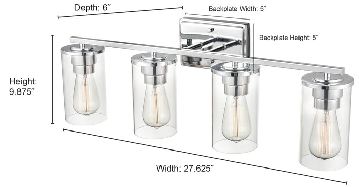 Open Box - Millennium Lighting 2704-MB - Bathroom Fixtures Indoor Lighting