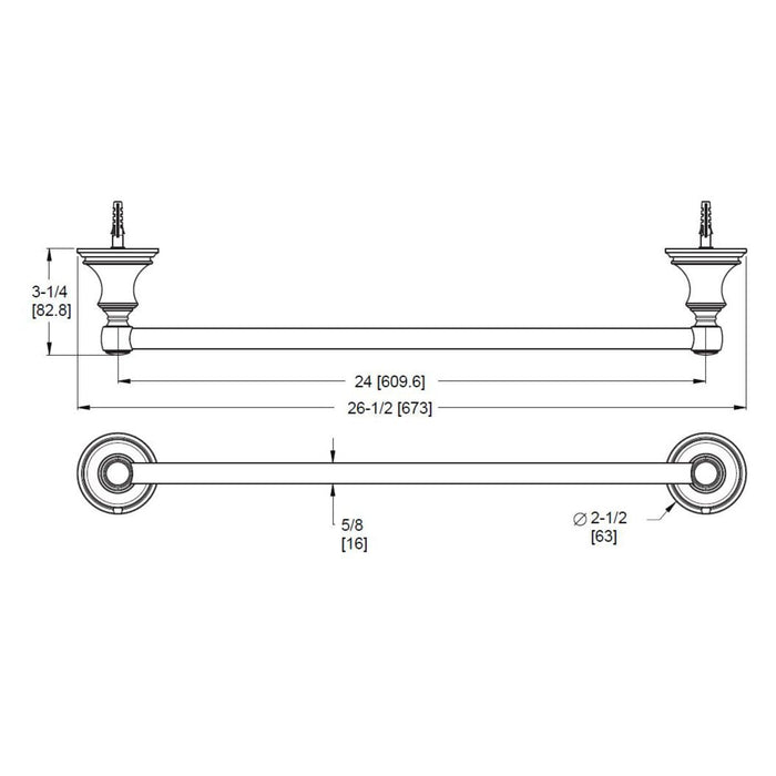 Open Box - Pfister BTB-TB3D - Bathroom Hardware Bathroom Hardware and Accessories