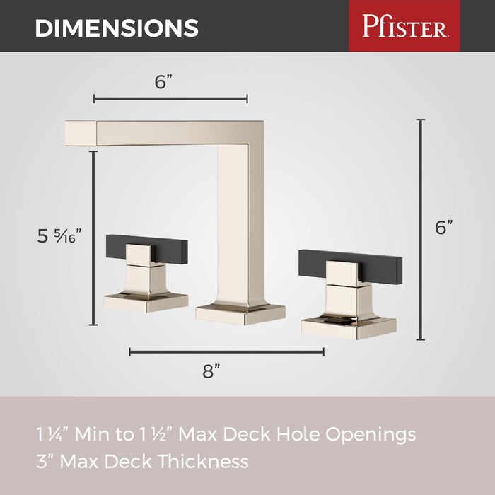 Open Box - Pfister LG49-VRV2B - Bathroom Sink Faucets Faucet