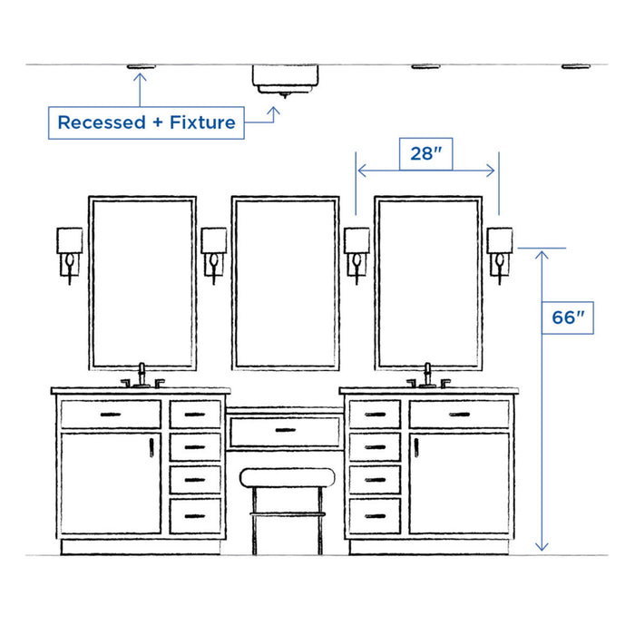 Open Box - Progress Lighting P300388-31M - Bathroom Fixtures Indoor Lighting