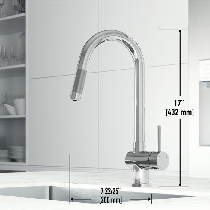 Open Box - Vigo VG02008MBS - Kitchen Faucet