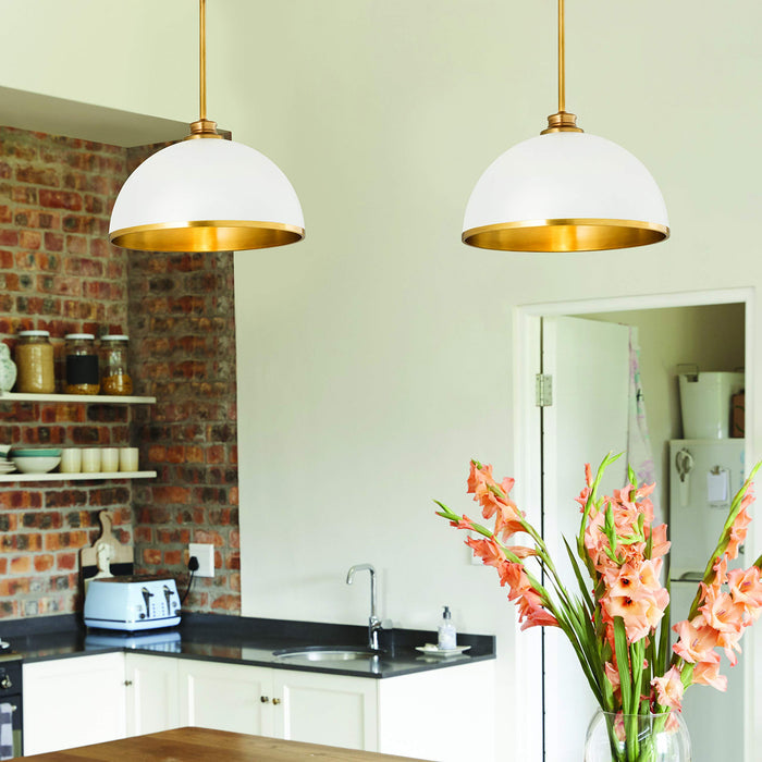 Open Box - Z-Lite 1004P14-MW-RB - Pendants Indoor Lighting
