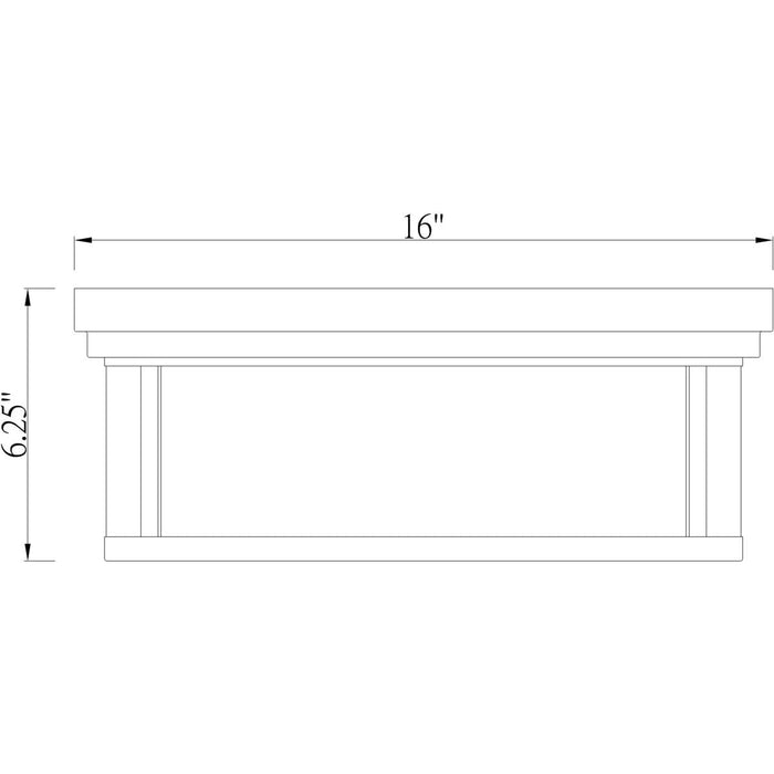 Open Box - Z-Lite 426F16-MB - Ceiling Fixtures Indoor Lighting